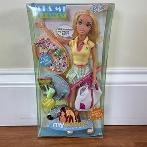 NWT My Scene Miami Getaway Barbie Doll